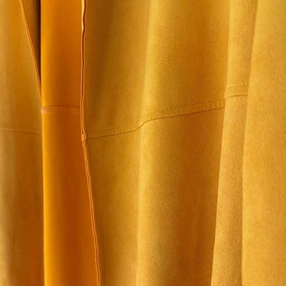 ZARA Yellow Suede Jacket